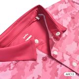  ÁO GOLF HANDEE CAMO ĐỎ 