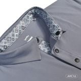  ÁO GOLF HANDEE TRƠN XÁM NHẠT 