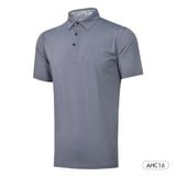  ÁO GOLF HANDEE TRƠN XÁM NHẠT 