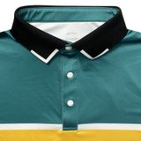  ÁO GOLF HANDEE TRẮNG PHỐI VÀNG/CỔ VỊT 