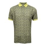  ÁO GOLF HANDEE MÀU XÁM HOA VÀNG 