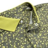  ÁO GOLF HANDEE MÀU XÁM HOA VÀNG 