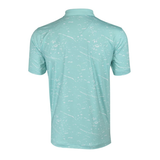  ÁO GOLF HANDEE 6 MÀU XANH NGỌC/WHITE 