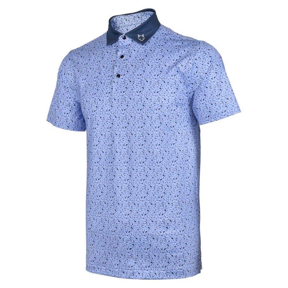  ÁO GOLF HANDEE 6 MÀU ÁO TÍM, CỔ TÍM 