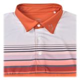  ÁO GOLF HANDEE TAY NGẮN CAM/TRẮNG 