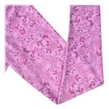  ÁO GOLF NỮ HANDEE TAY DÀI TÍM PHỐI HOA VĂN TRỤ CỔ 