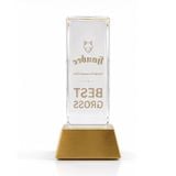  Cúp Vinh Danh Custom Trong Suốt Đế Vàng – Thiết Kế Theo Yêu Cầu | Pre-Order 