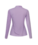  ÁO NỮ DÀI TAY HANDEE CỔ LỌ PHỐI HỌA TIẾT HOA LÁ THỜI TRANG 