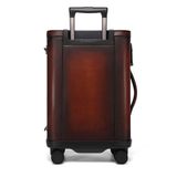  [PRE-ORDER] VALI CAO CẤP DA BÒ – 20 INCH, LOGO TÙY CHỈNH 