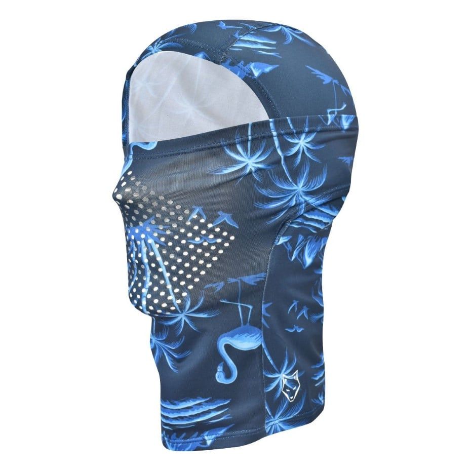  KHẨU TRANG TRÙM ĐẦU CẮT LAZE HỌA TIẾT CHIM HẠC 