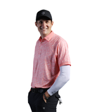  ÁO GOLF HANDEE MÀU CAM HOA VÀNG 