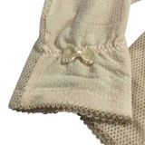  GĂNG TAY NỮ PHỐI LƯỚI MÀU DA 