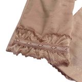  GĂNG TAY NỮ LỘ NGÓN PHỐI REN MÀU HỒNG 