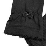  GĂNG TAY NỮ PHỐI LƯỚI MÀU ĐEN 