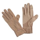  GĂNG TAY NỮ PHỐI LƯỚI MÀU HỒNG 