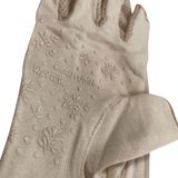  GĂNG TAY NỮ LỘ NGÓN PHỐI REN MÀU DA 