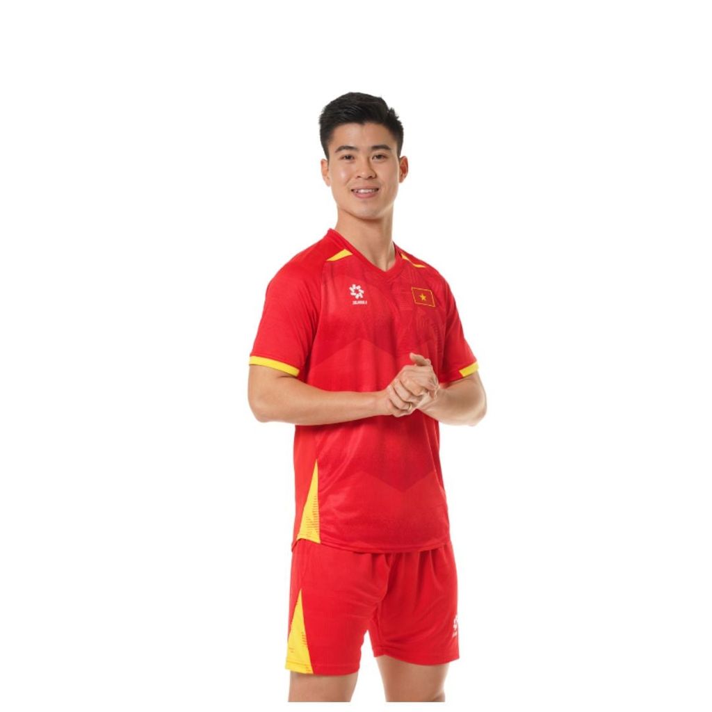 Áo ĐTQG 2025 bản Player Động Lực MJ-A4040 chính hãng tại Green Holding Sport