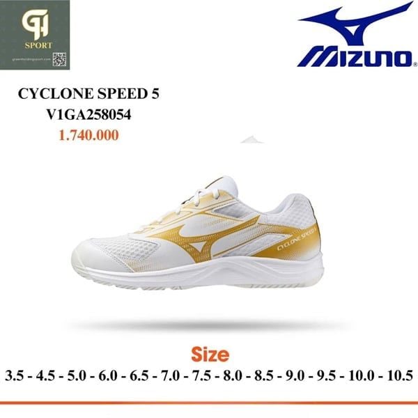 V1GA258054-Giày Bóng chuyền trong nhà (Indoor-V)-Giới tính chung-CYCLONE SPEED 5-Size: 44.5