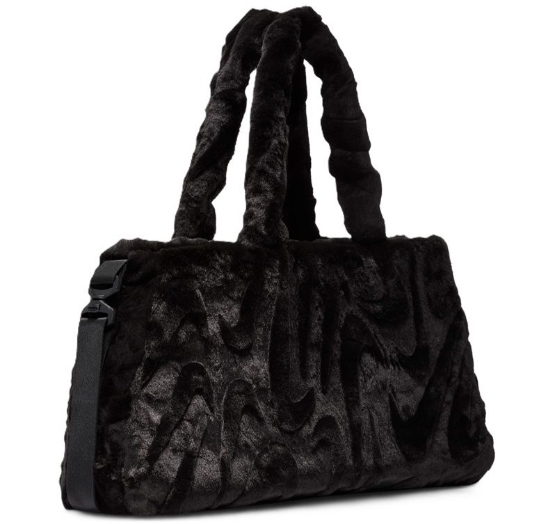 NIKE - Túi Nike Sportswear Faux Fur Tote ‘Black’ FZ1323-010