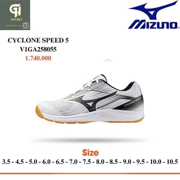 V1GA258055-Giày Bóng chuyền trong nhà (Indoor-V)-Giới tính chung-CYCLONE SPEED 5-Size: 43