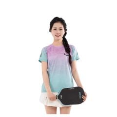 Áo Thi Đấu Pickleball Zocker JAC05 Nữ - Cổ Tròn