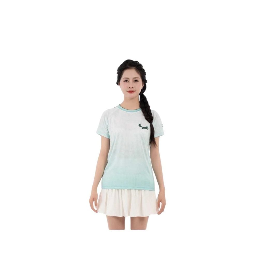 Áo Thi Đấu Pickleball Zocker JAC05 Nữ - Cổ Tròn