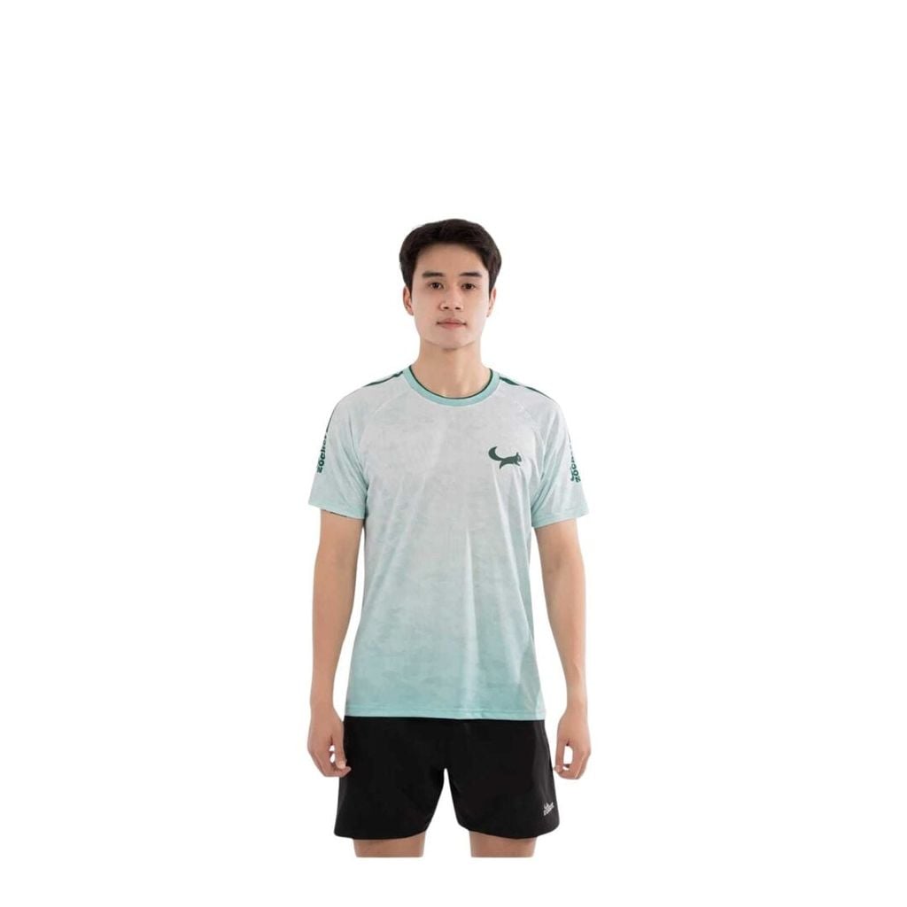 Áo Thi Đấu Pickleball Zocker JAC05 Nam Cổ Tròn