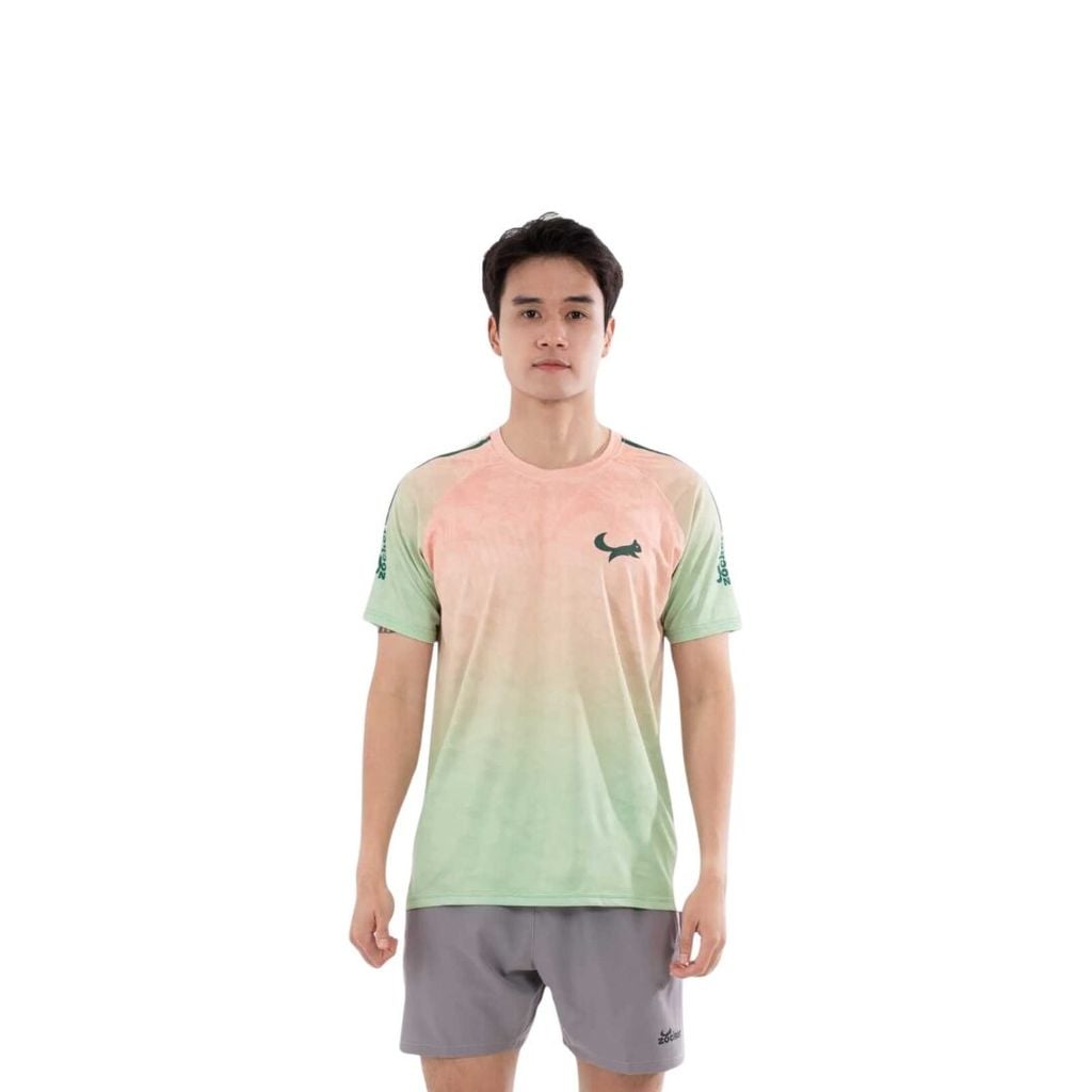 Áo Thi Đấu Pickleball Zocker JAC05 Nam Cổ Tròn