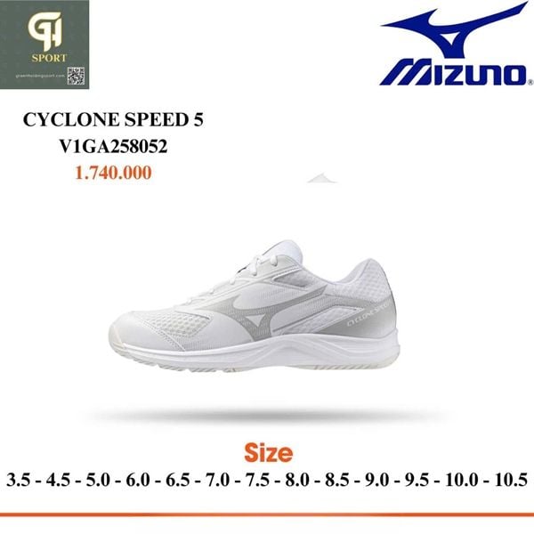 V1GA258052-Giày Bóng chuyền trong nhà (Indoor-V)-Giới tính chung-CYCLONE SPEED 5-Size: 44.5