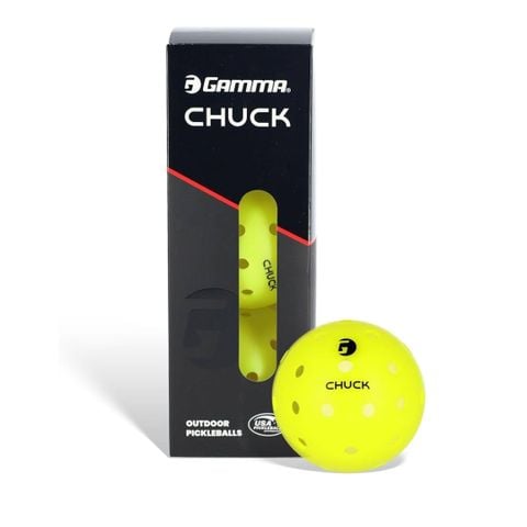 Bóng Pickleball Gamma Chuck Tournament Outdoor - Chuẩn Thi Đấu Quốc Tế