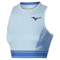 Mizuno Stargazer Crop Top Nữ – Áo Tập Gym/Yoga Thoáng Khí, Mềm Mịn, Ôm Form Chuẩn