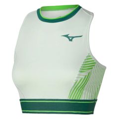 Mizuno Stargazer Crop Top Nữ – Áo Tập Gym/Yoga Thoáng Khí, Mềm Mịn, Ôm Form Chuẩn
