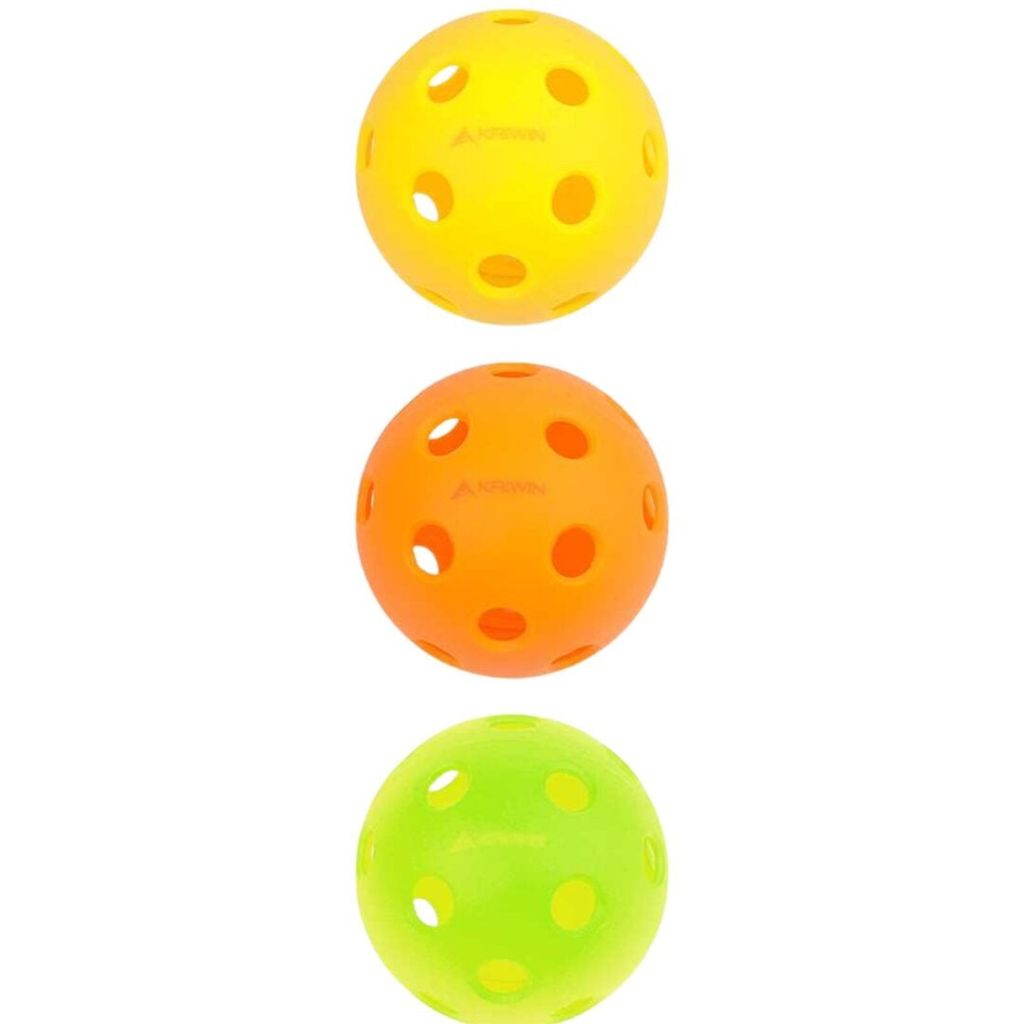 Hộp 6 bóng tập luyện Pickleball Kaiwin PK26L Indoor