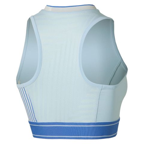 Mizuno Stargazer Crop Top Nữ – Áo Tập Gym/Yoga Thoáng Khí, Mềm Mịn, Ôm Form Chuẩn