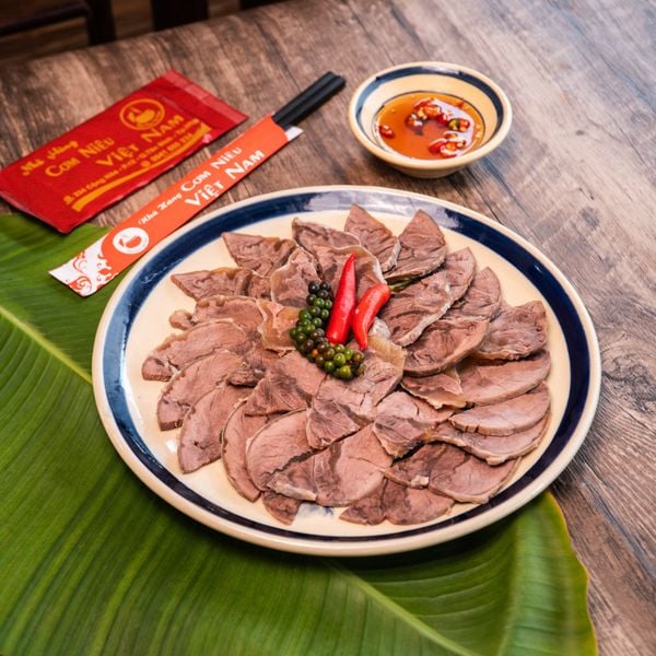  Bắp bò ngâm nước mắm 