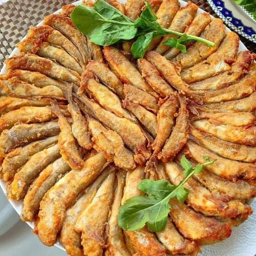  Cá linh chiên giòn 