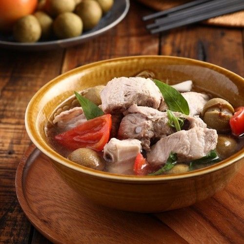  Canh sườn nấu sấu 