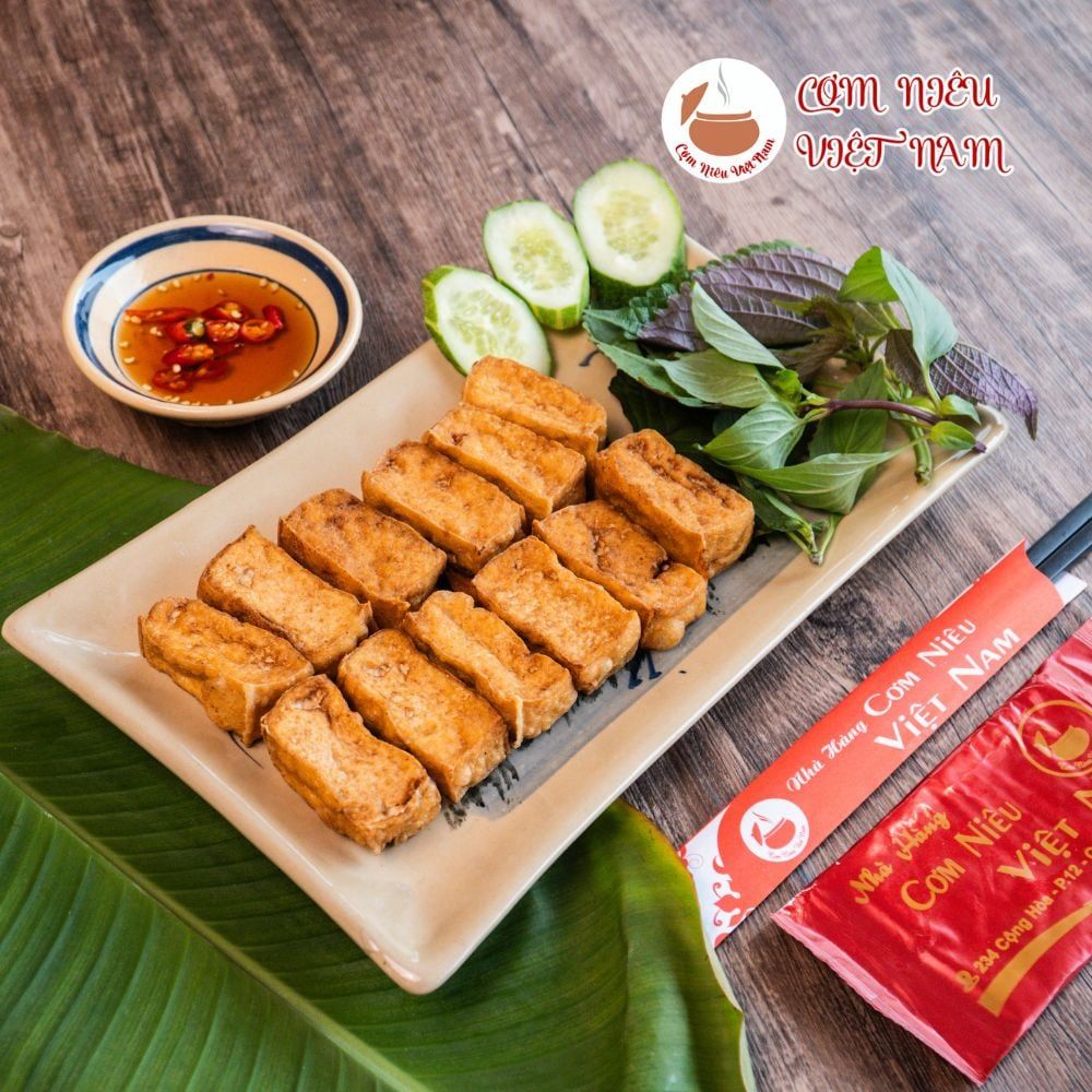  Đậu hũ chiên giòn 