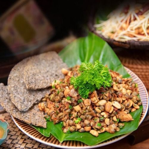  Hến xúc bánh đa 