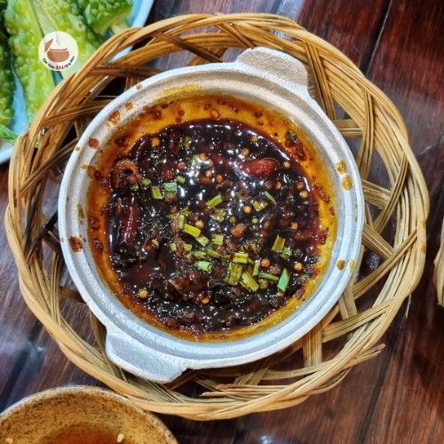  Rau thập cẩm luộc kho quẹt 