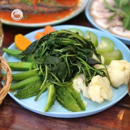  Rau thập cẩm luộc kho quẹt 