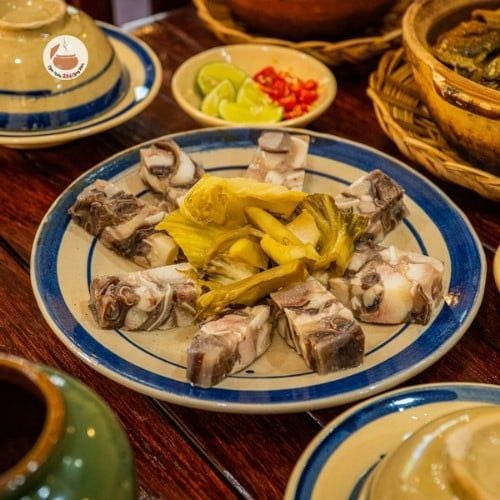  Thịt đông dưa chua 