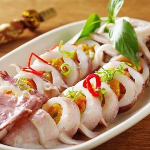  Mực ống: Xào/ Hấp/ Chiên nước mắm 