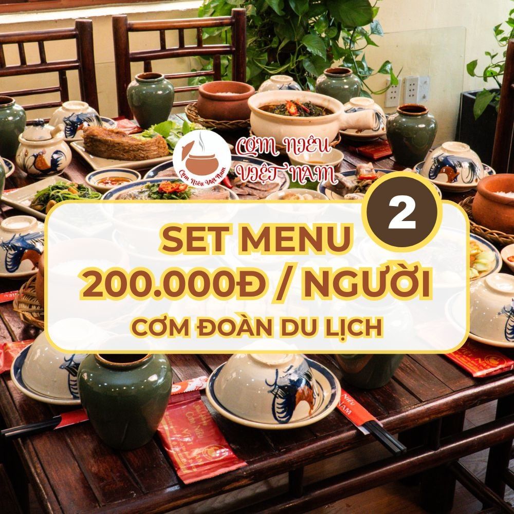  Set menu 200.000đ /người (2) 