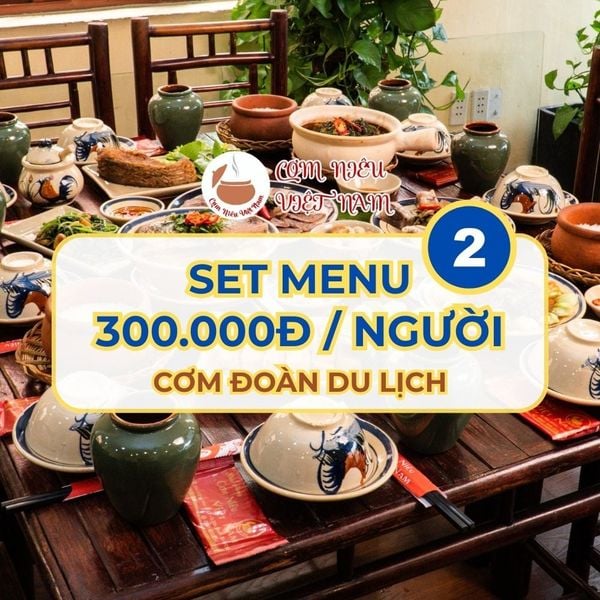  Set menu 300.000đ /người (2) 