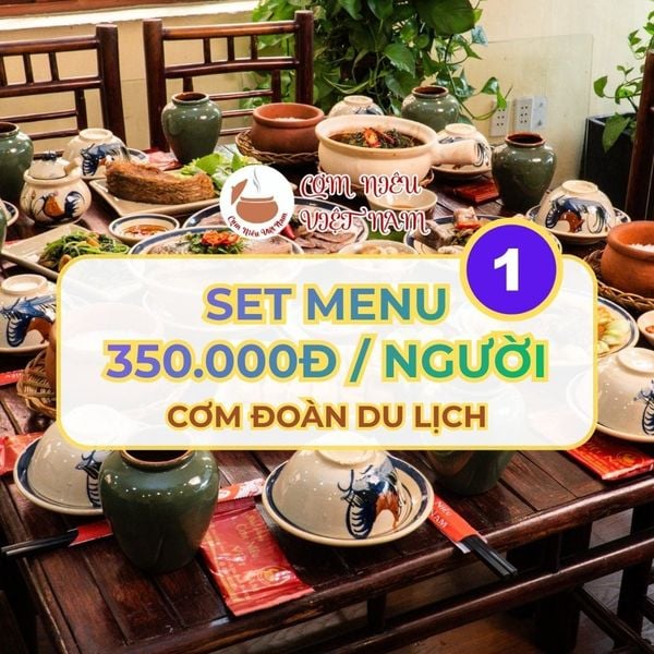  Set menu 350.000đ /người (1) 