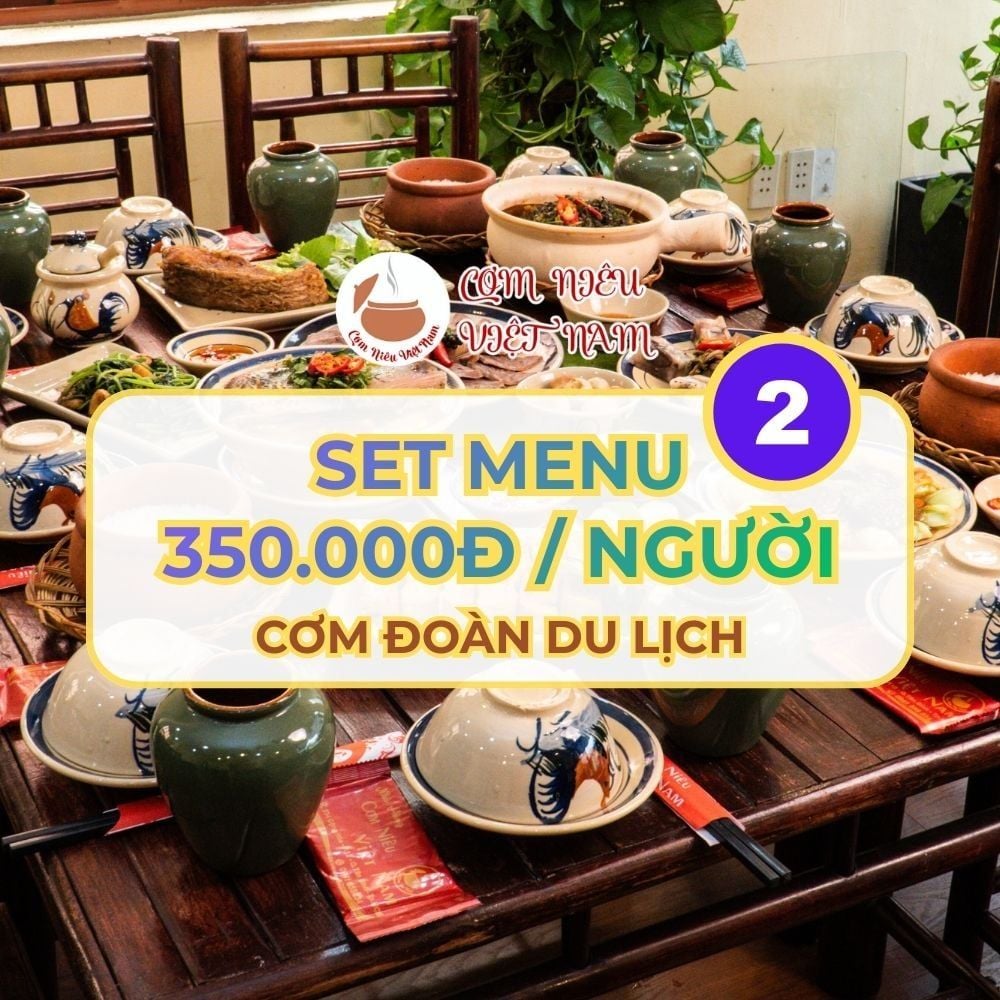  Set menu 350.000đ /người (2) 