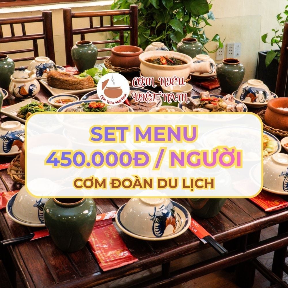  Set menu 450.000đ /người 