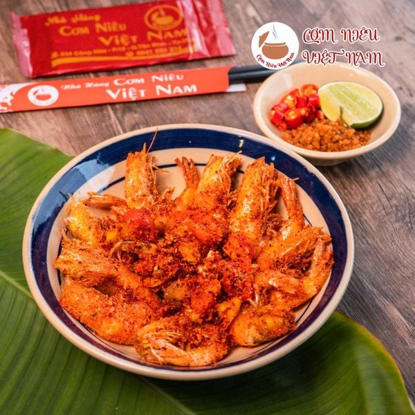  Tôm: Cháy tỏi/ Rang muối/ Chiên nước mắm 