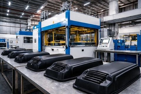GIA CÔNG TẤM NHỰA ABS, UỐN NHIỆT, DÁN KEO, TẠO HÌNH CHÂN KHÔNG